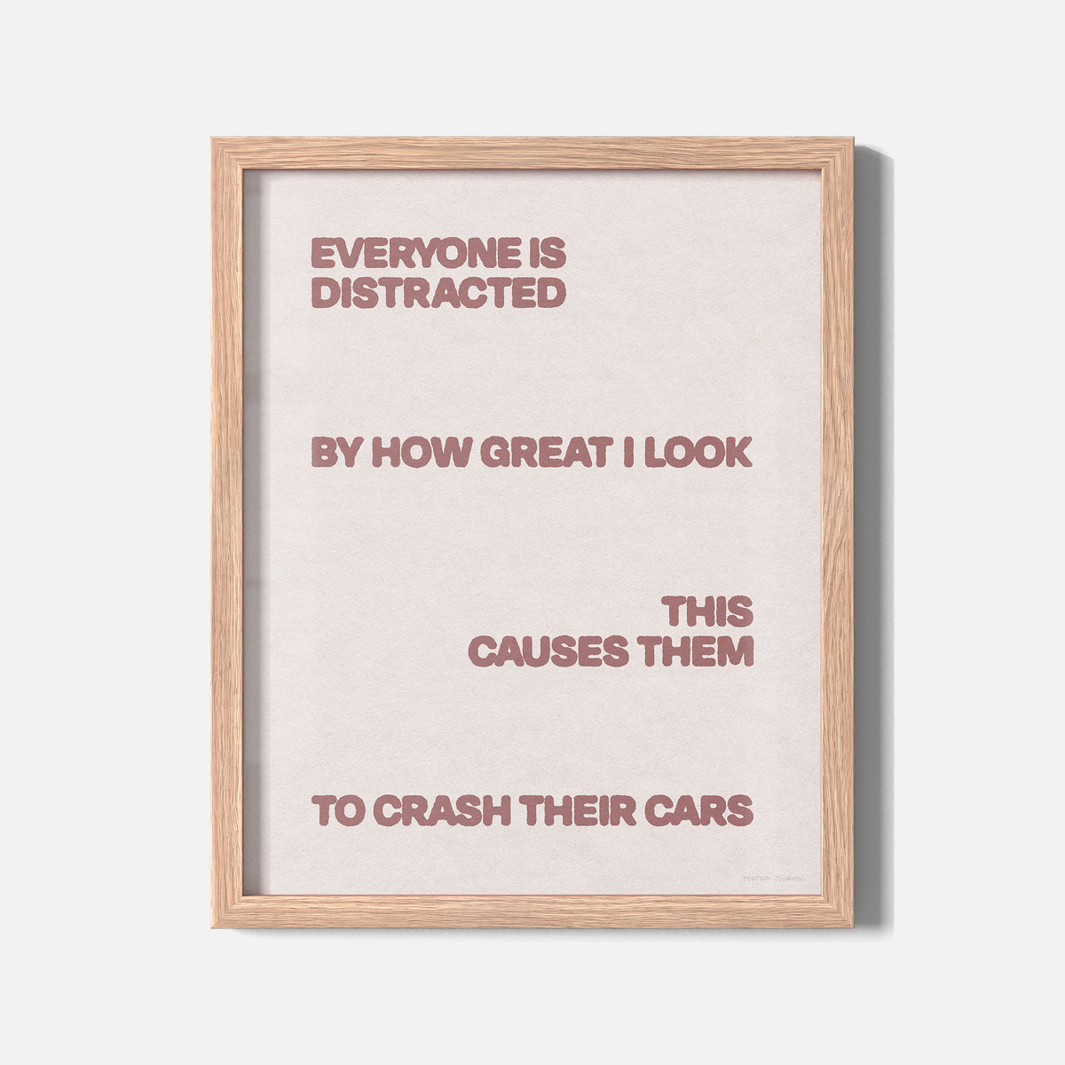 DISTRACTED PRINT