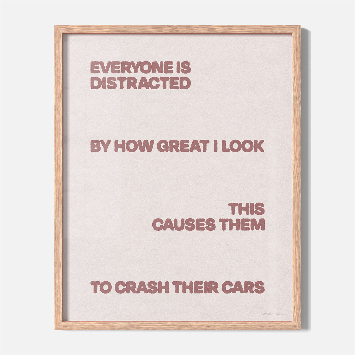 DISTRACTED PRINT
