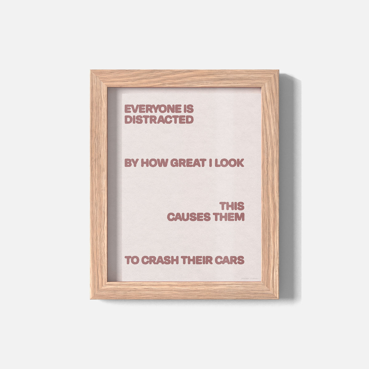 DISTRACTED PRINT