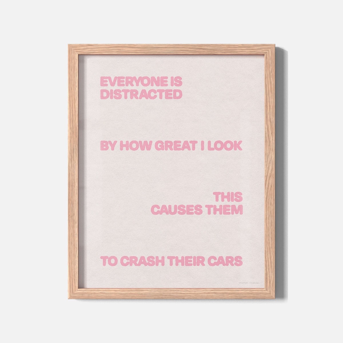 DISTRACTED PRINT