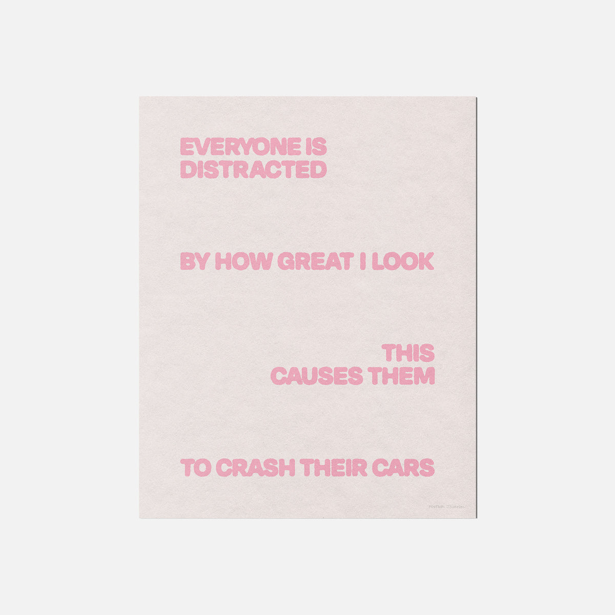 DISTRACTED PRINT