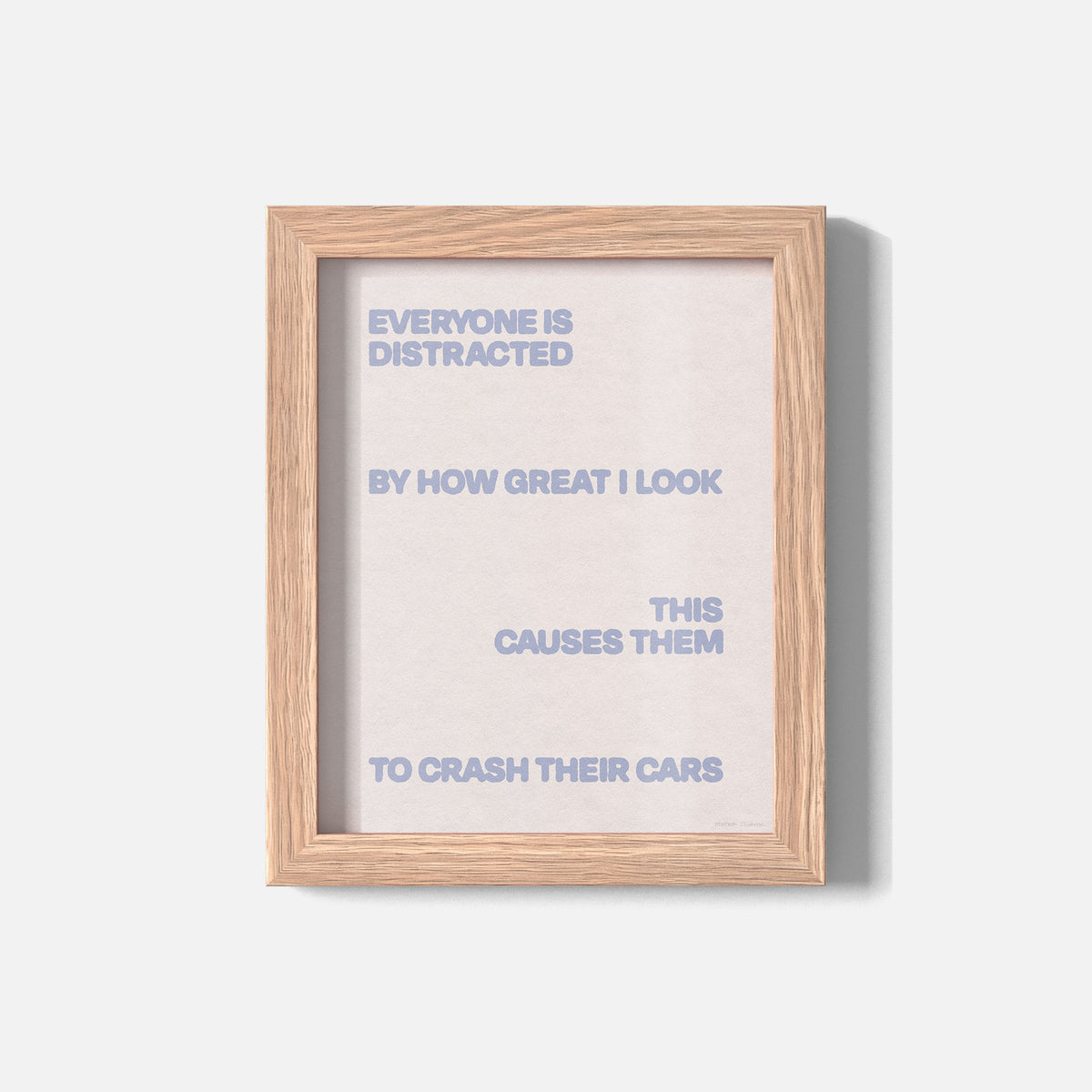 DISTRACTED PRINT