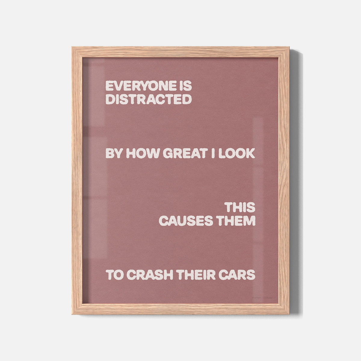DISTRACTED PRINT