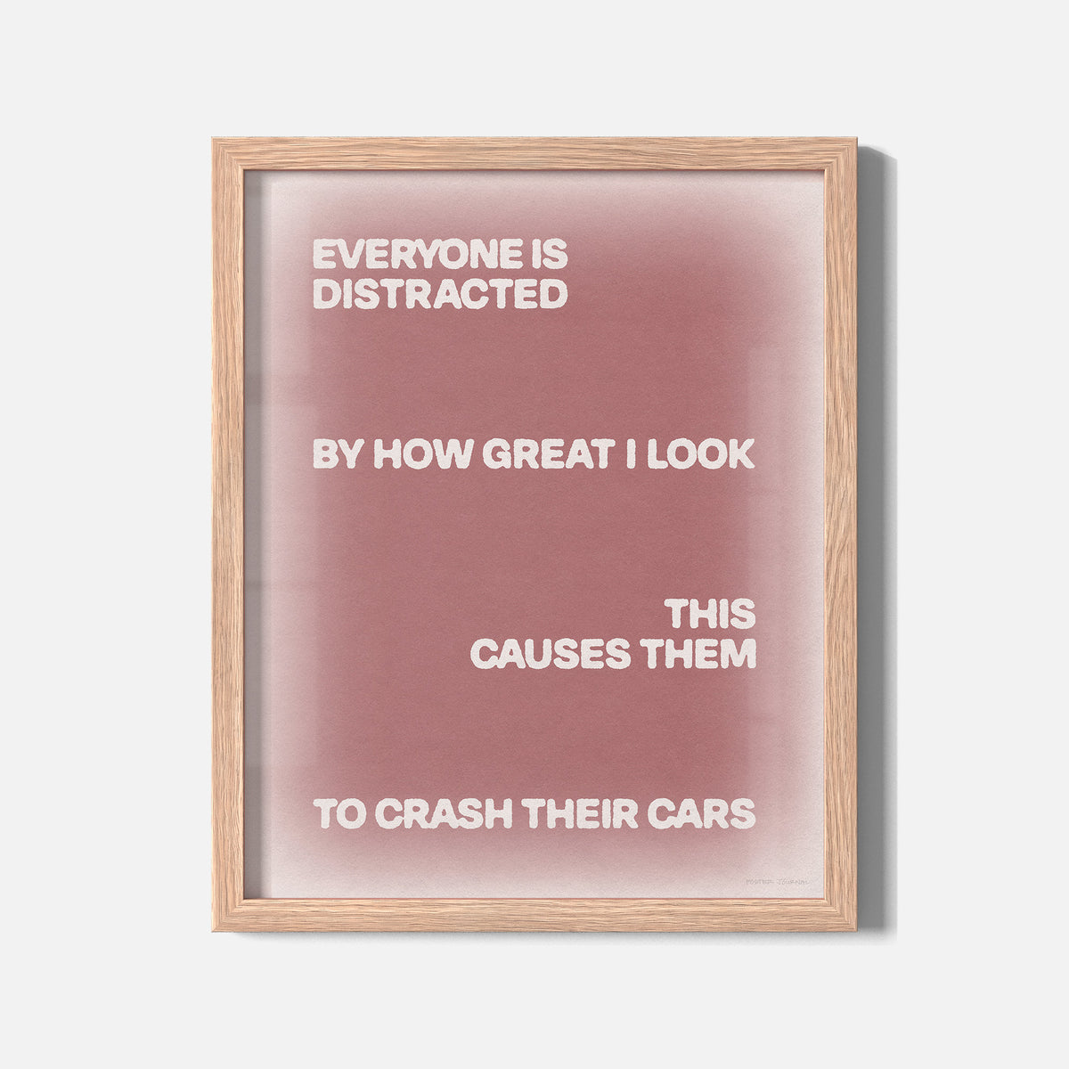DISTRACTED PRINT