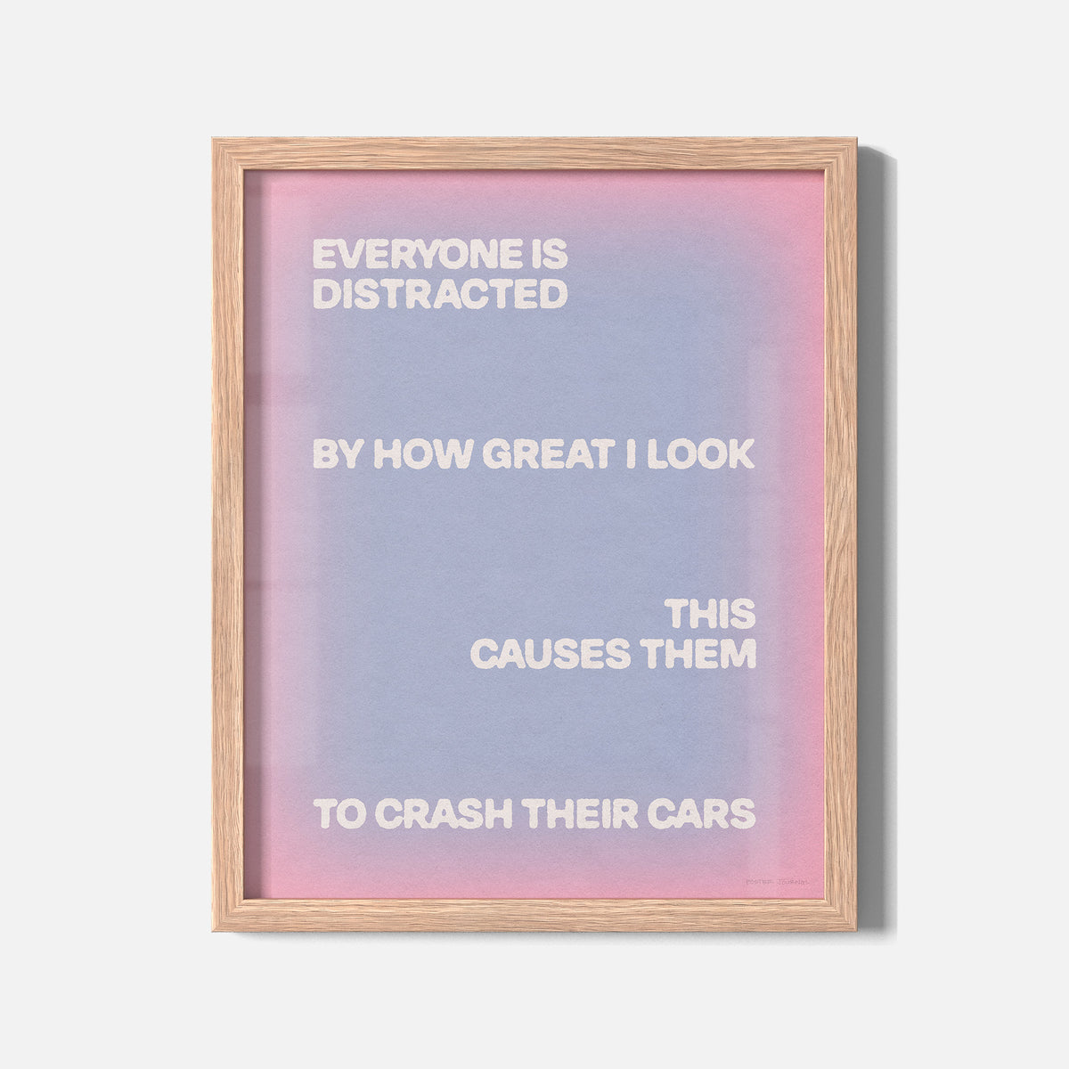 DISTRACTED PRINT