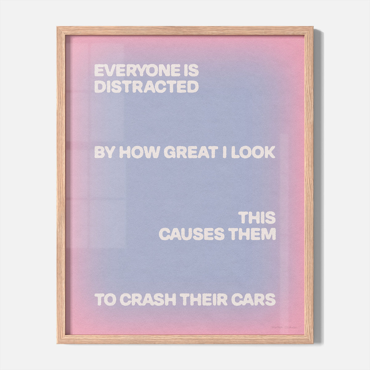 DISTRACTED PRINT