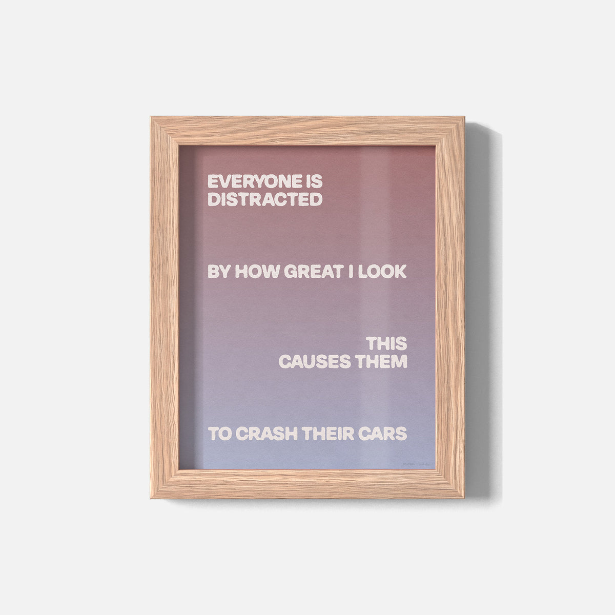 DISTRACTED PRINT