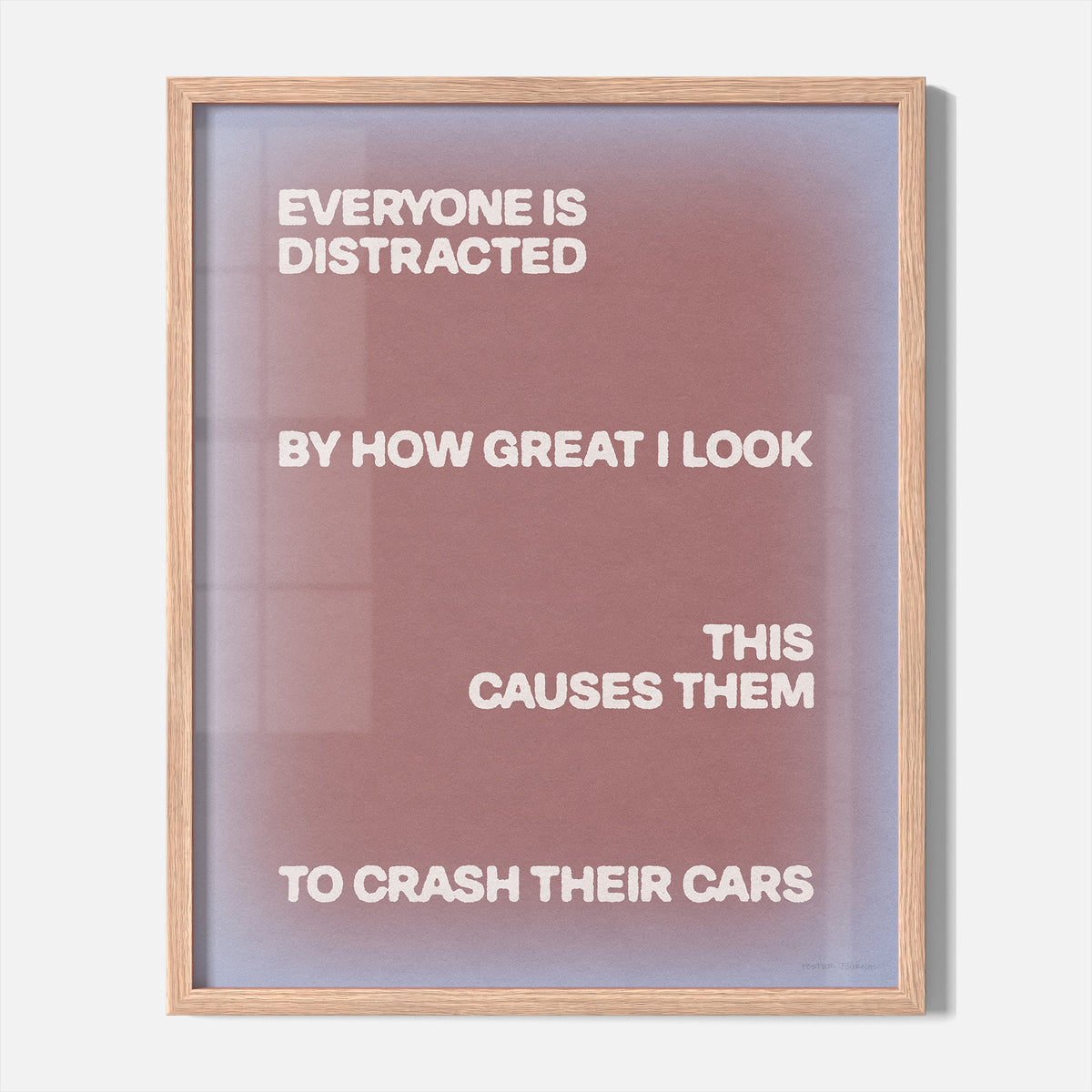 DISTRACTED PRINT