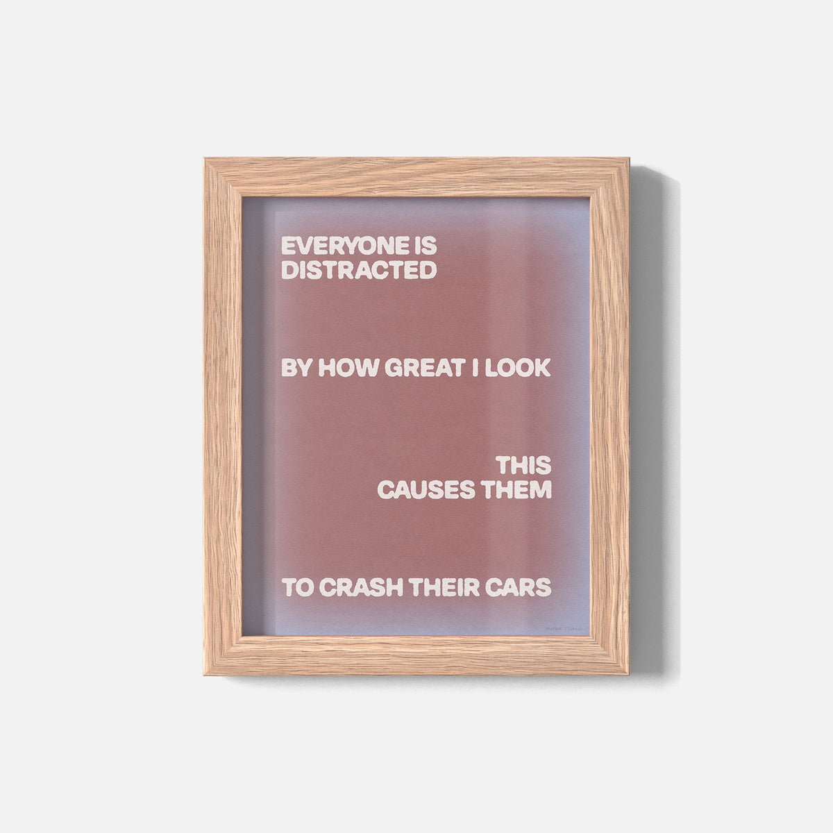 DISTRACTED PRINT