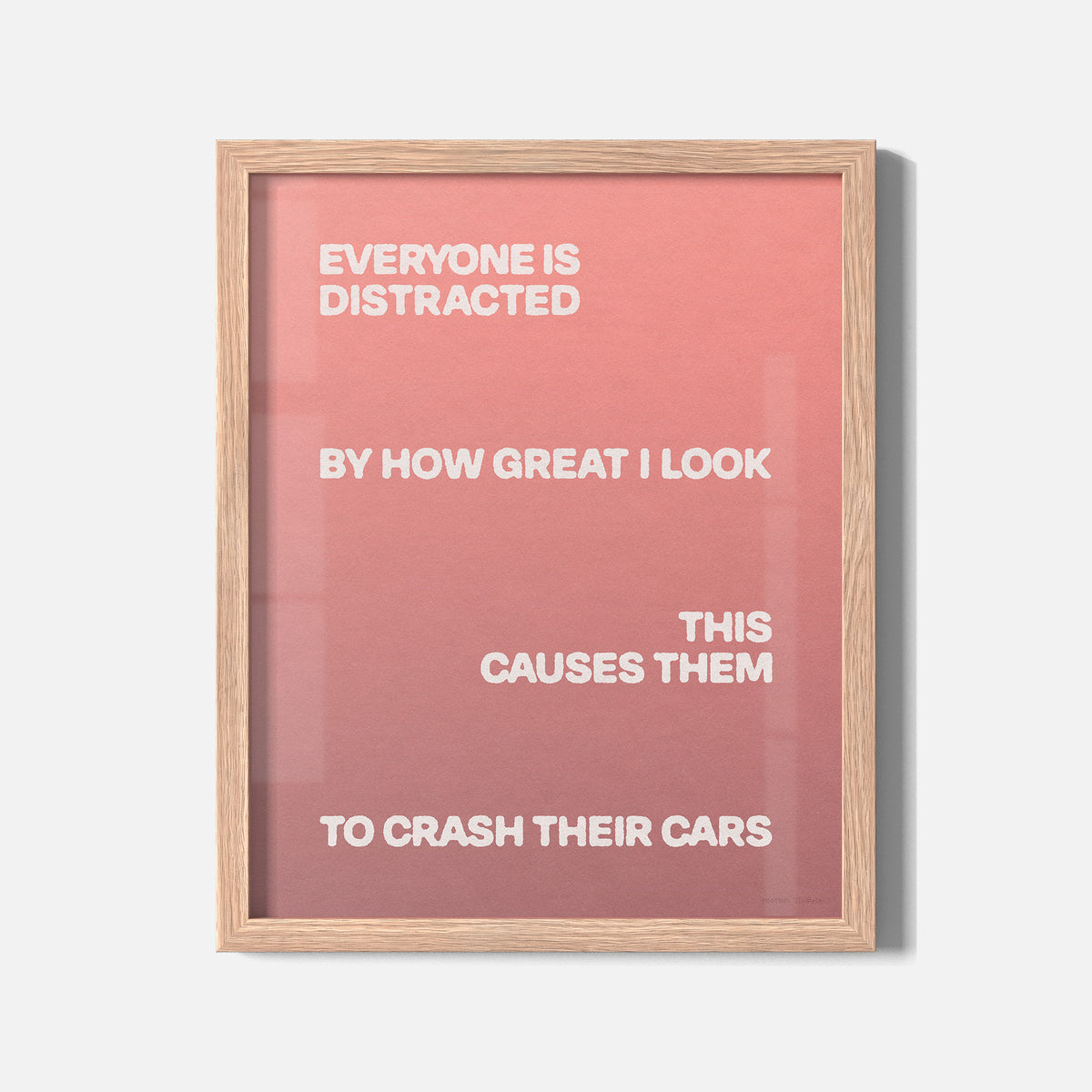 DISTRACTED PRINT