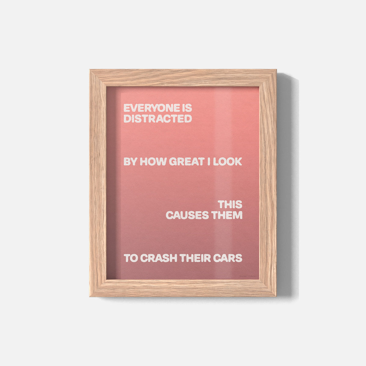 DISTRACTED PRINT
