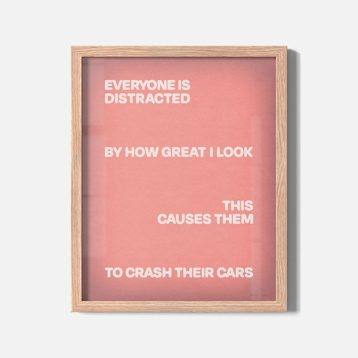 DISTRACTED PRINT