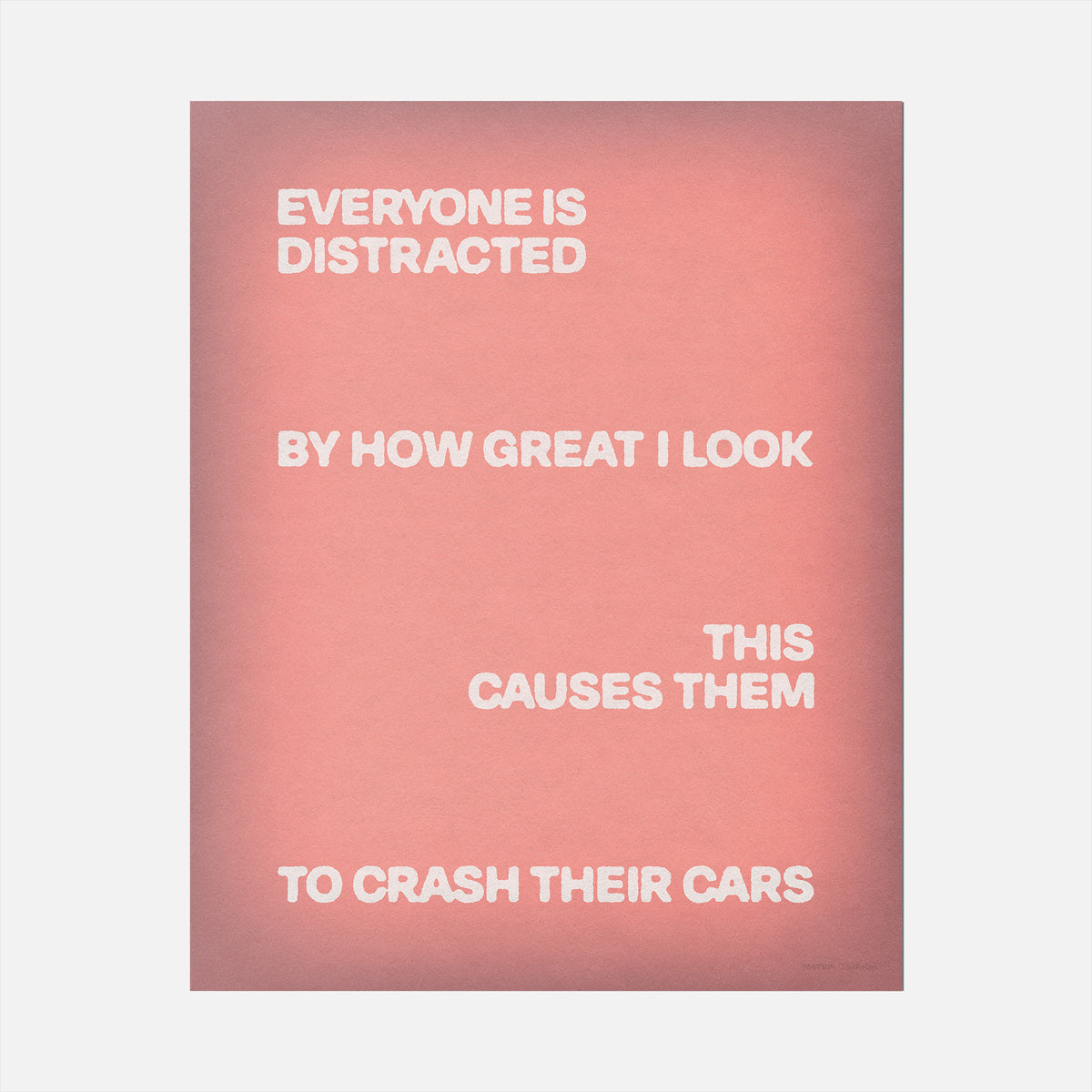 DISTRACTED PRINT