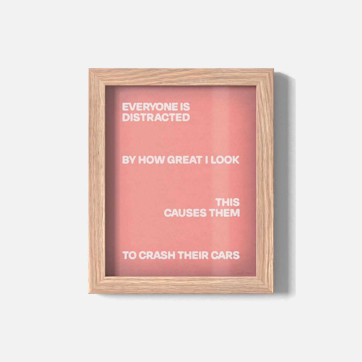 DISTRACTED PRINT