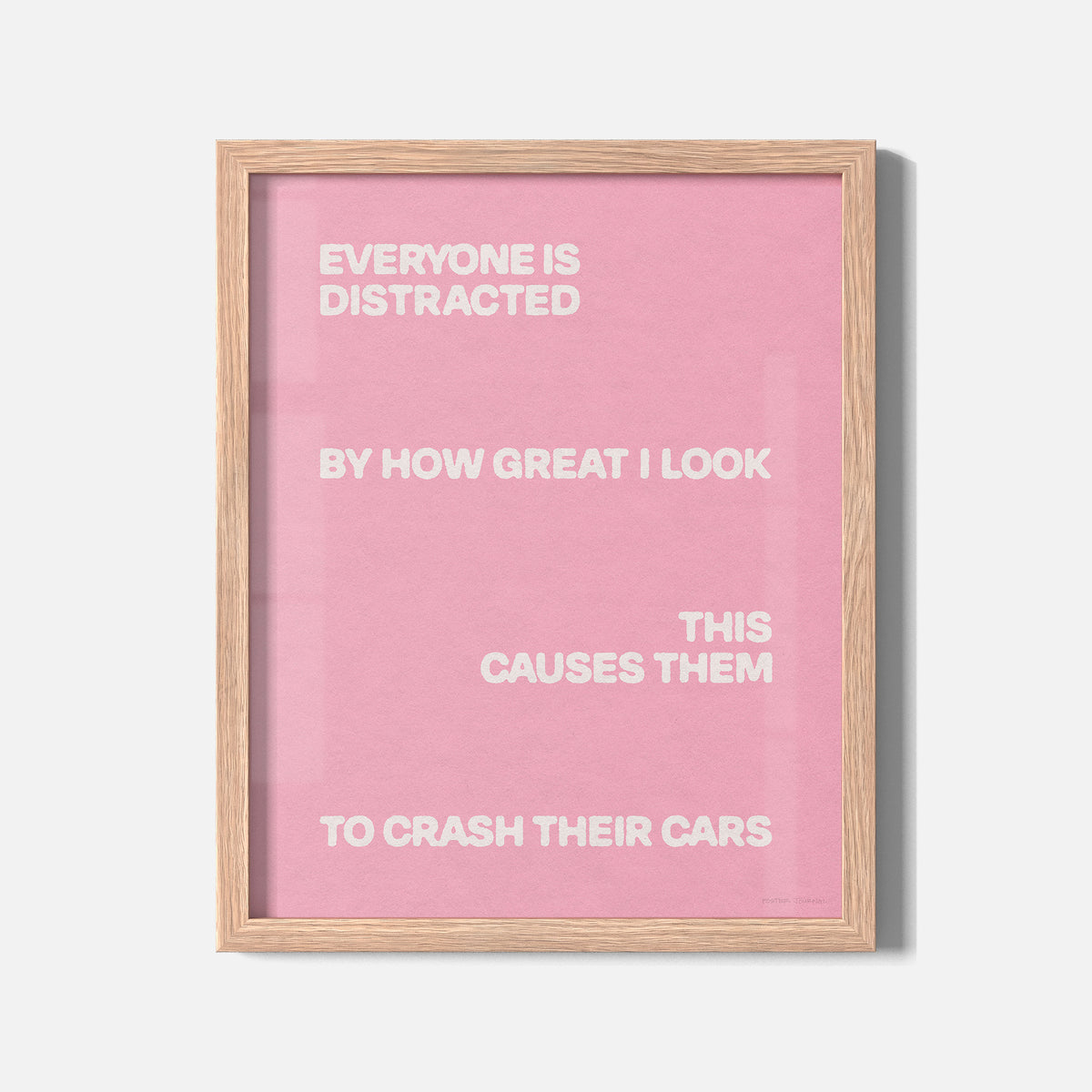 DISTRACTED PRINT