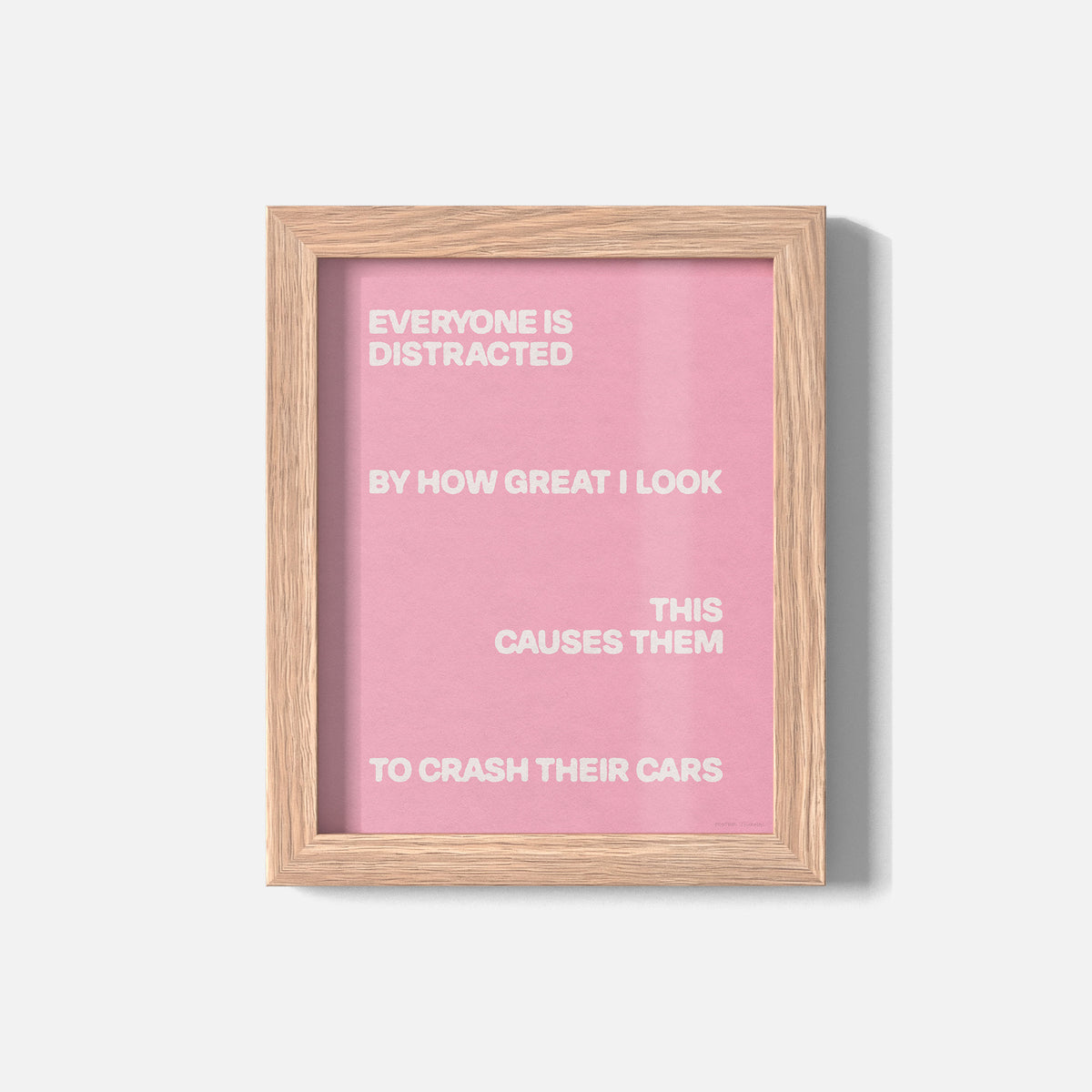DISTRACTED PRINT