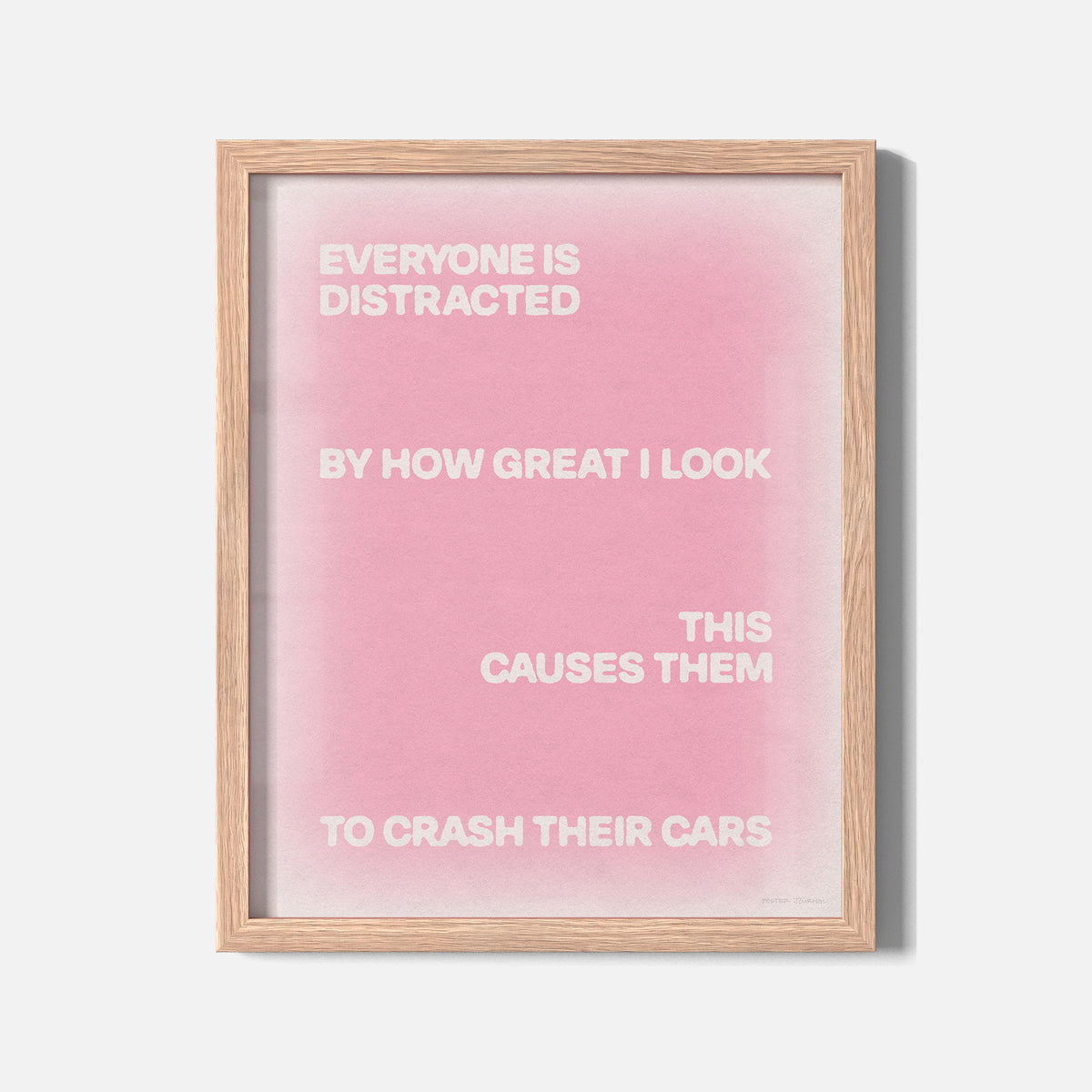 DISTRACTED PRINT