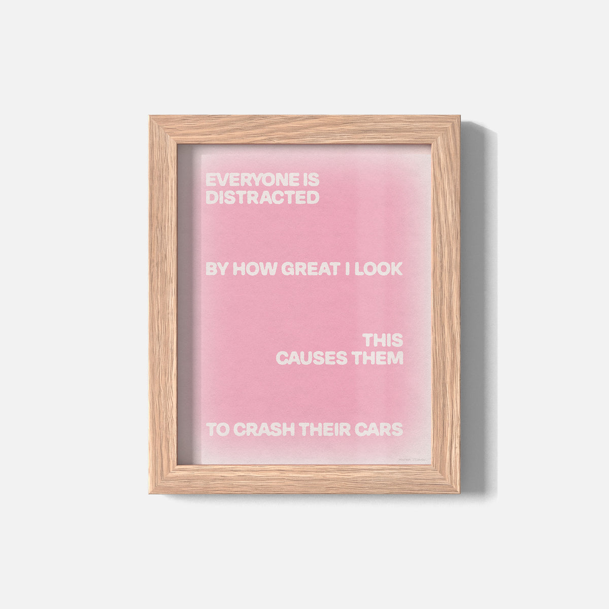 DISTRACTED PRINT