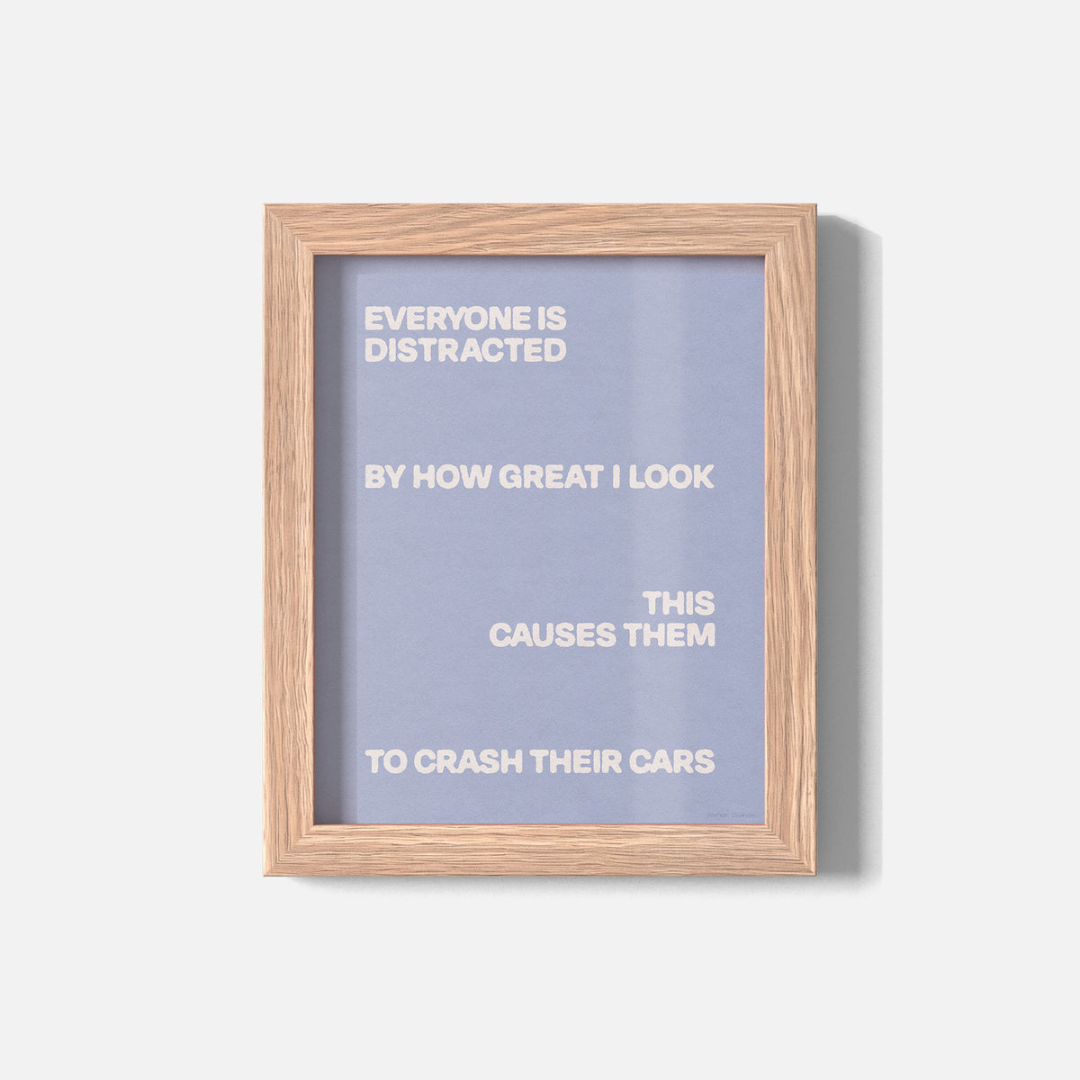 DISTRACTED PRINT