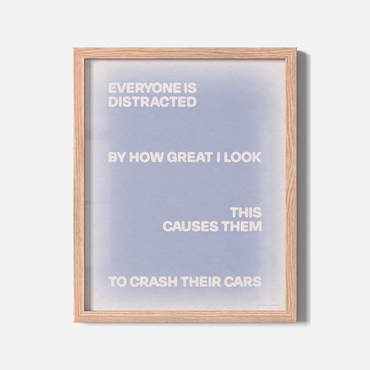 DISTRACTED PRINT