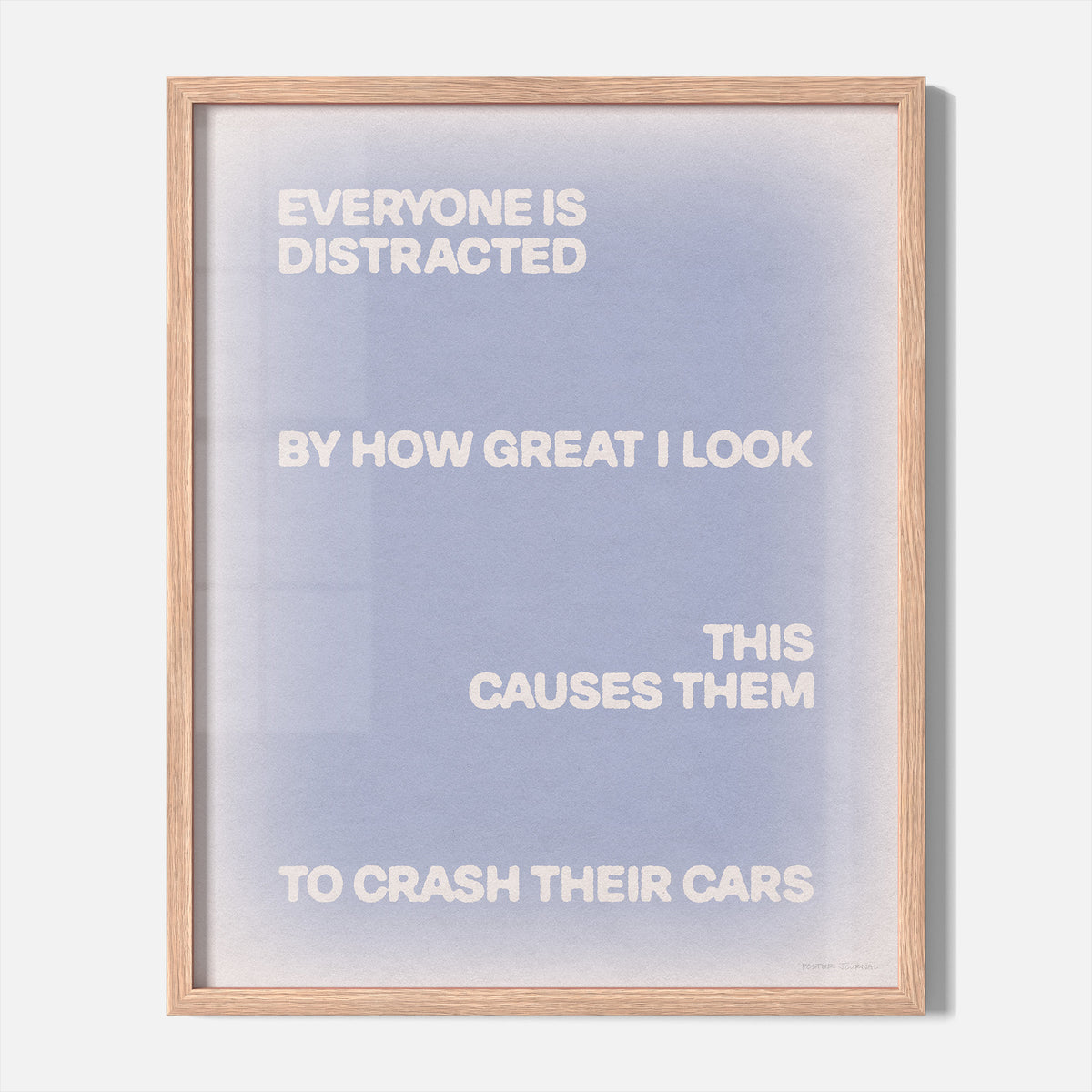 DISTRACTED PRINT
