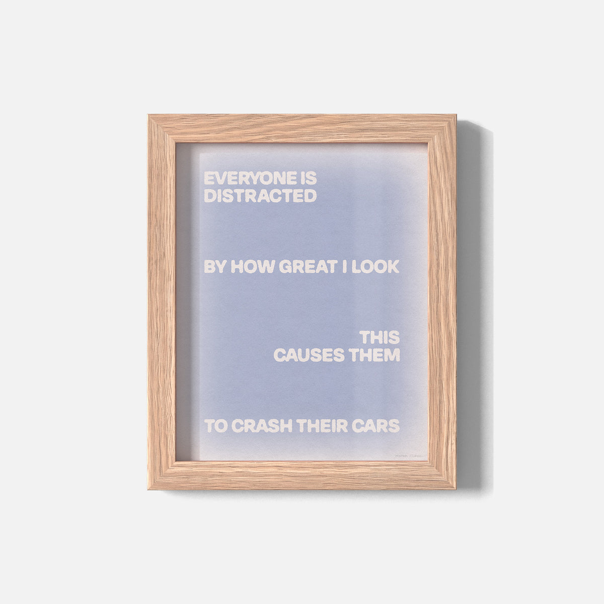 DISTRACTED PRINT