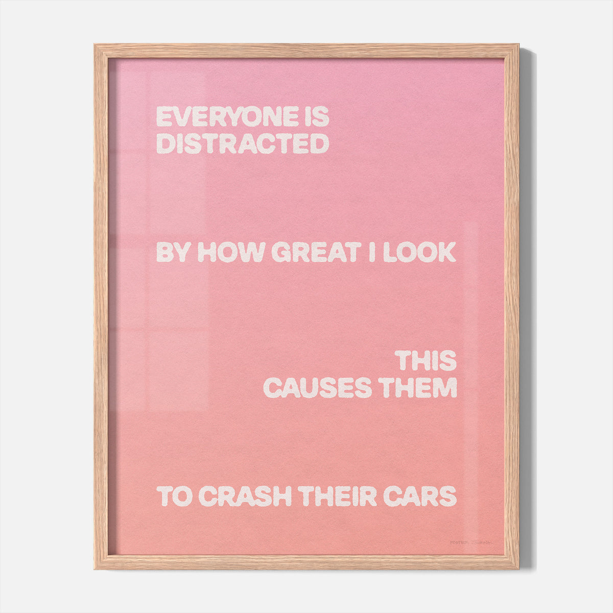 DISTRACTED PRINT