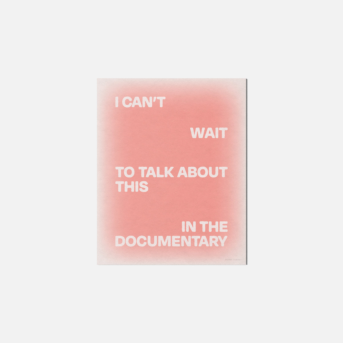 DOCUMENTARY PRINT
