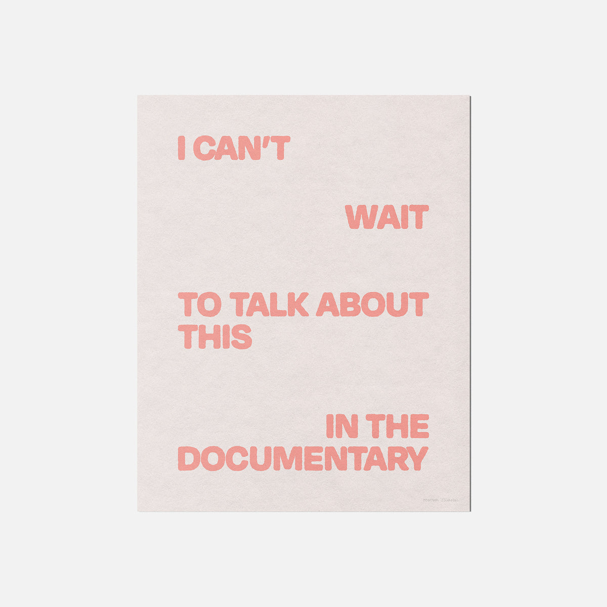 DOCUMENTARY PRINT
