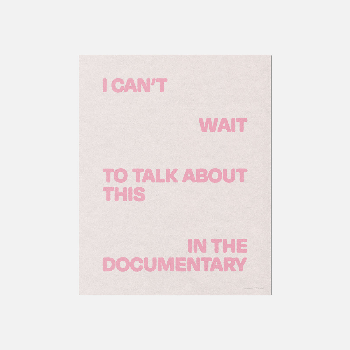 DOCUMENTARY PRINT