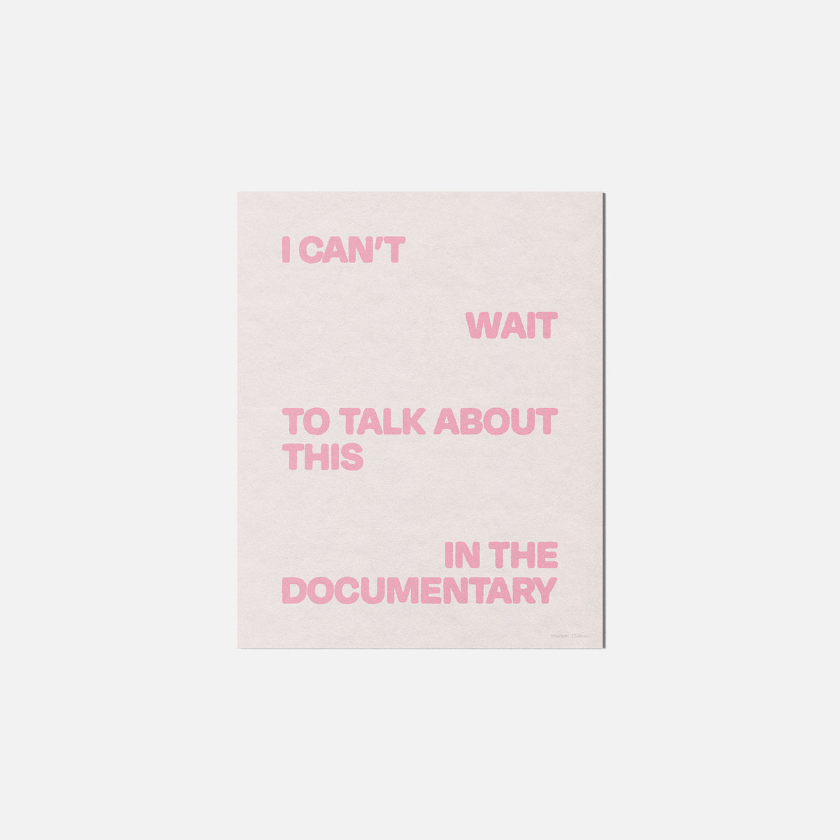 DOCUMENTARY PRINT