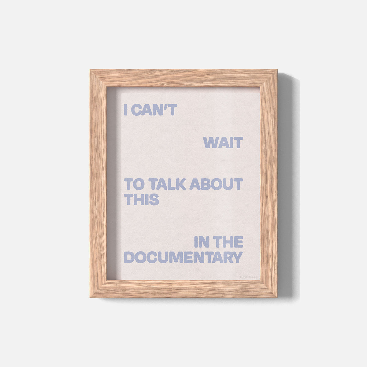 DOCUMENTARY PRINT