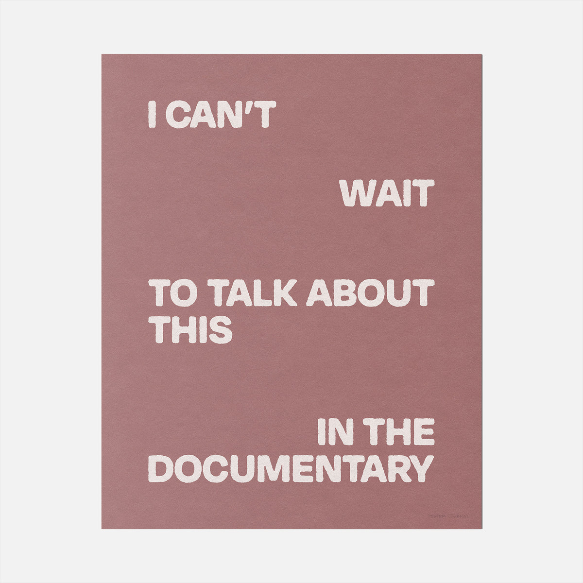 DOCUMENTARY PRINT