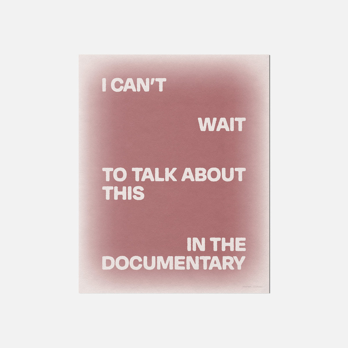 DOCUMENTARY PRINT