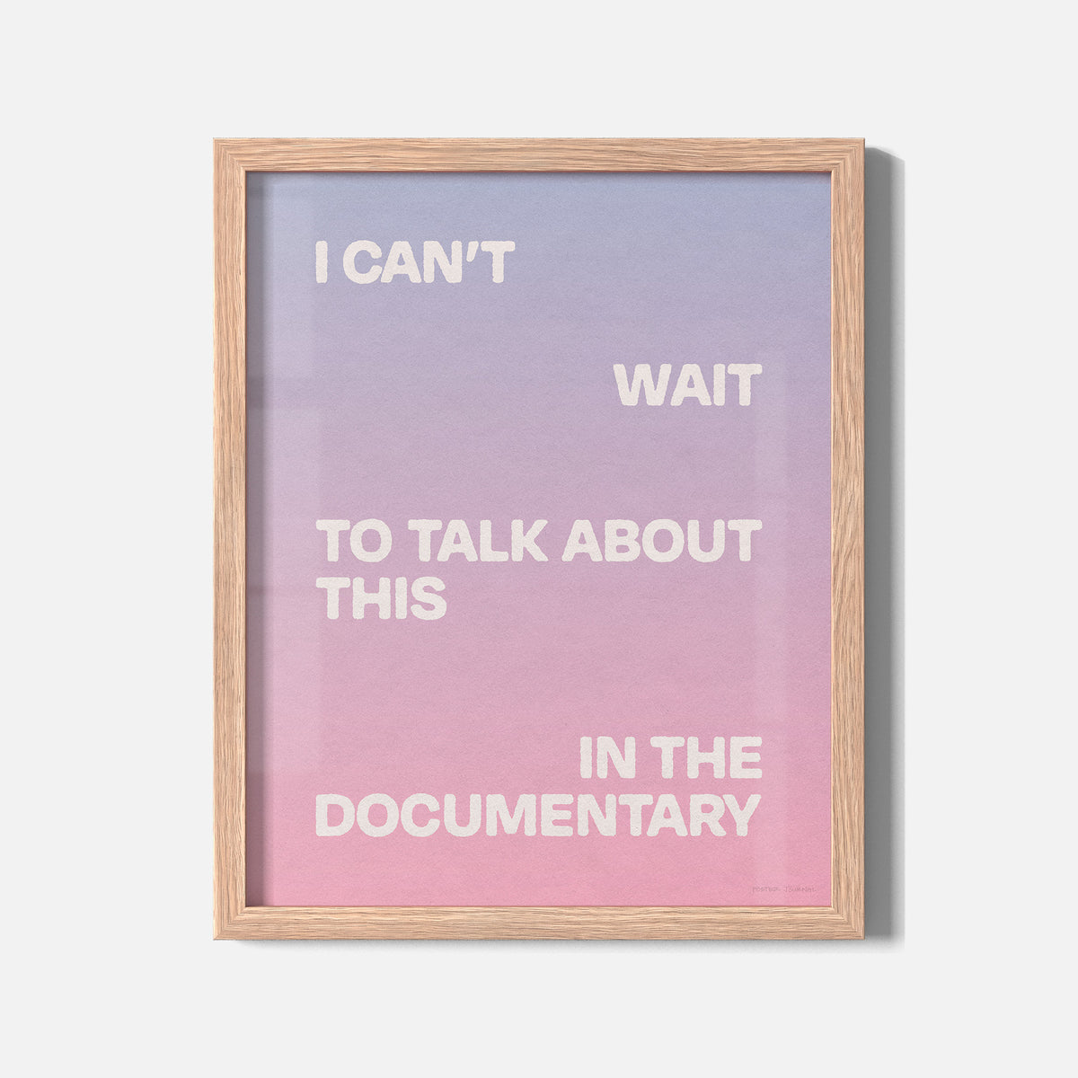 DOCUMENTARY PRINT