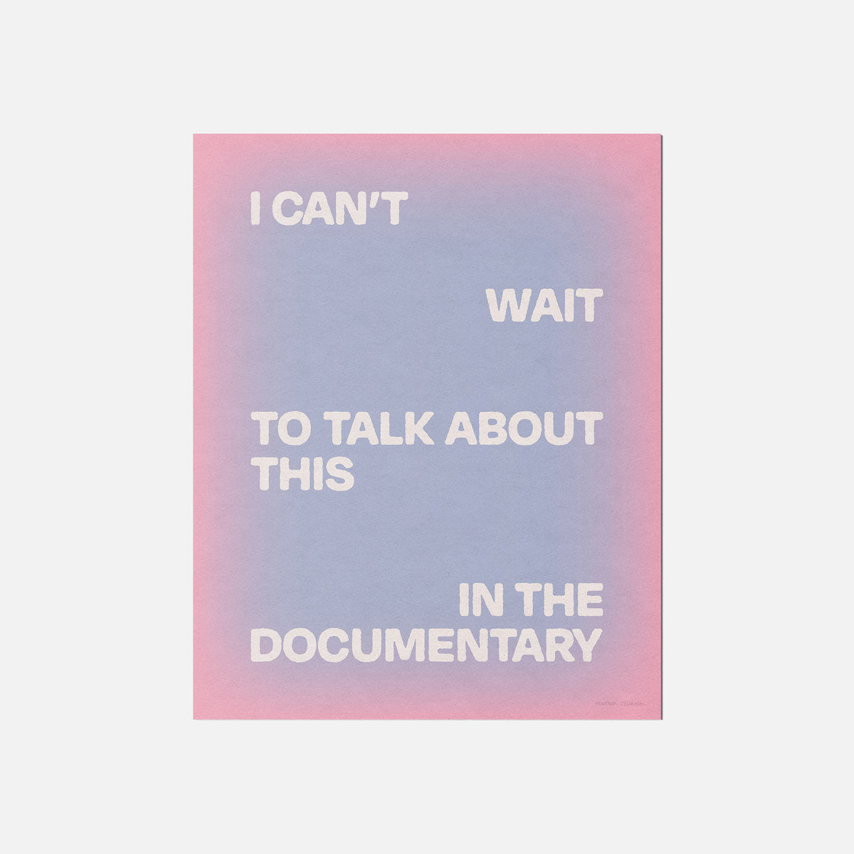 DOCUMENTARY PRINT