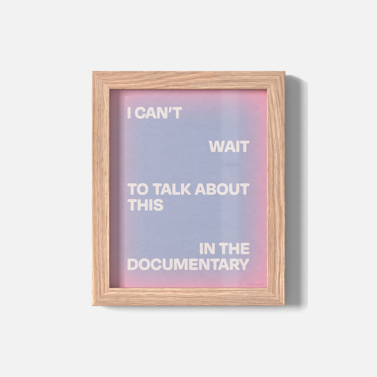 DOCUMENTARY PRINT
