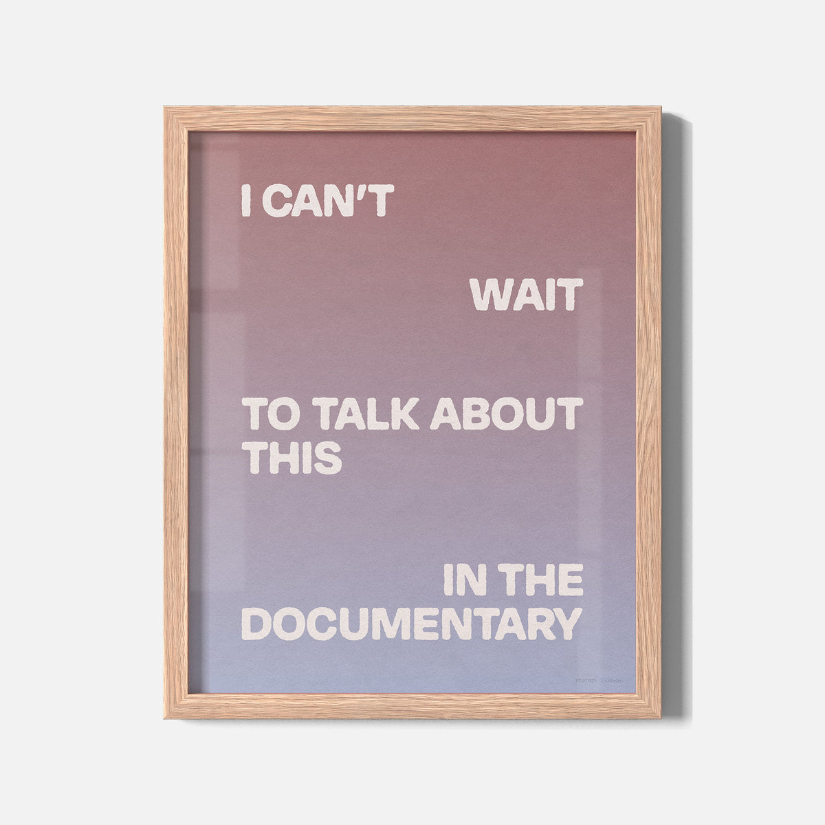 DOCUMENTARY PRINT