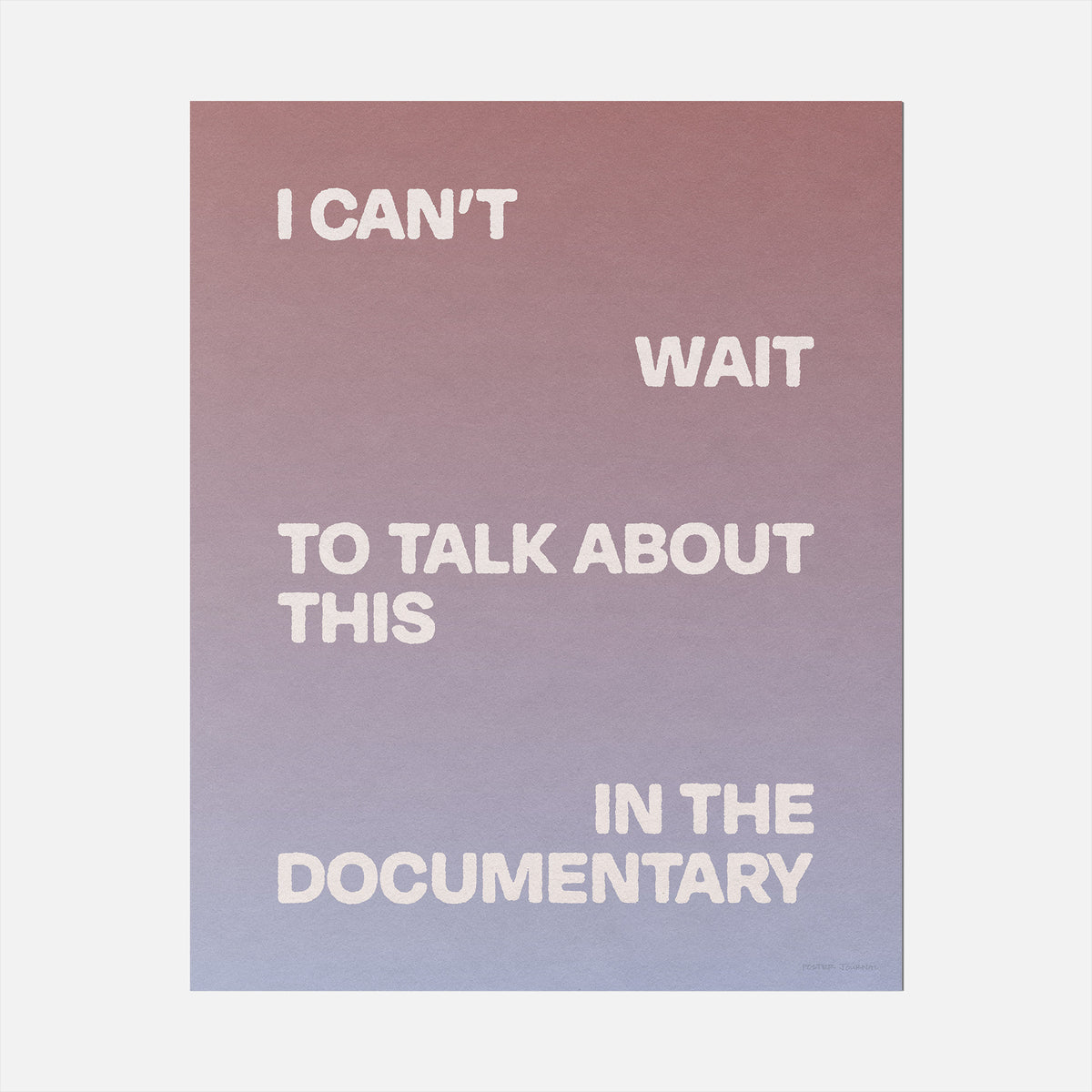 DOCUMENTARY PRINT