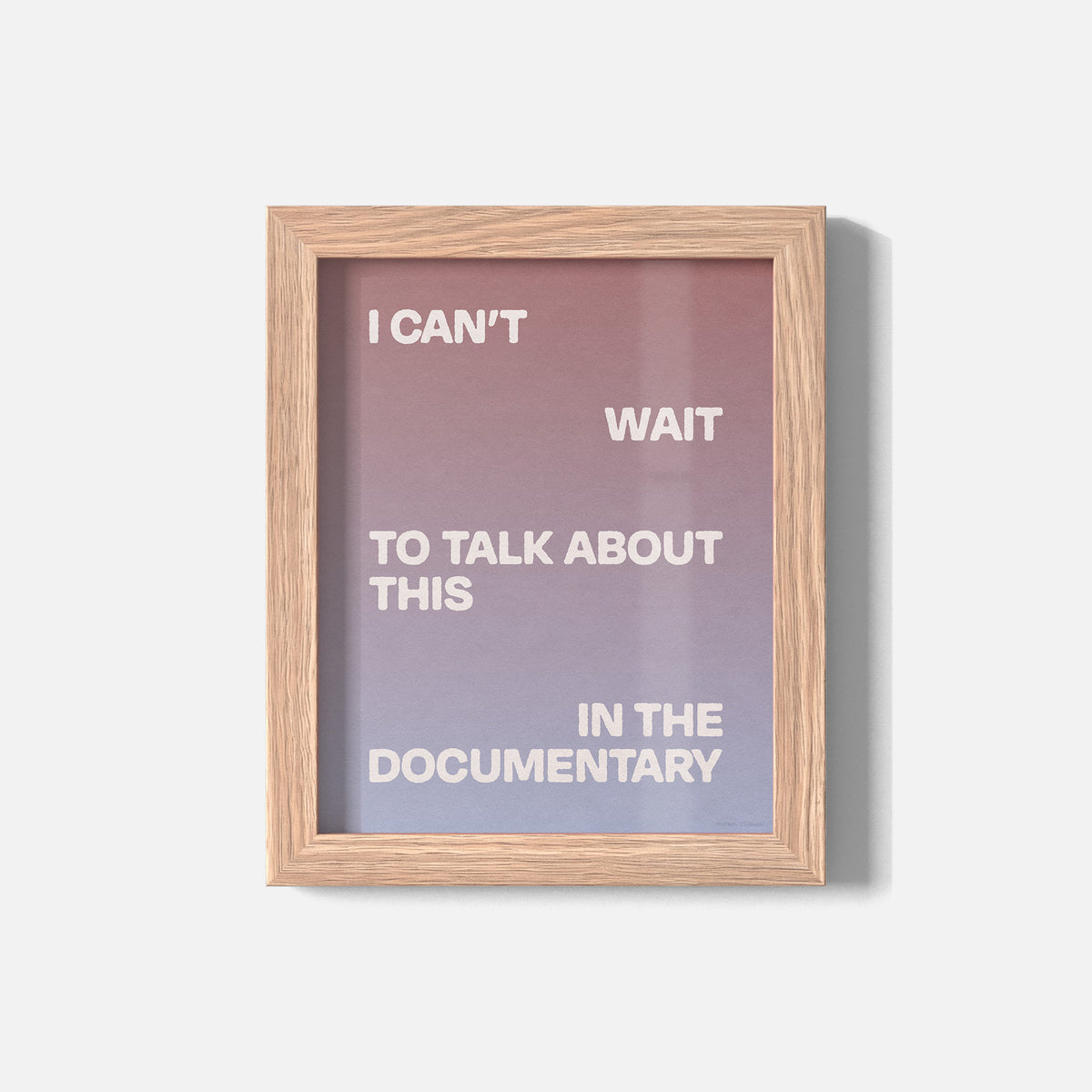 DOCUMENTARY PRINT