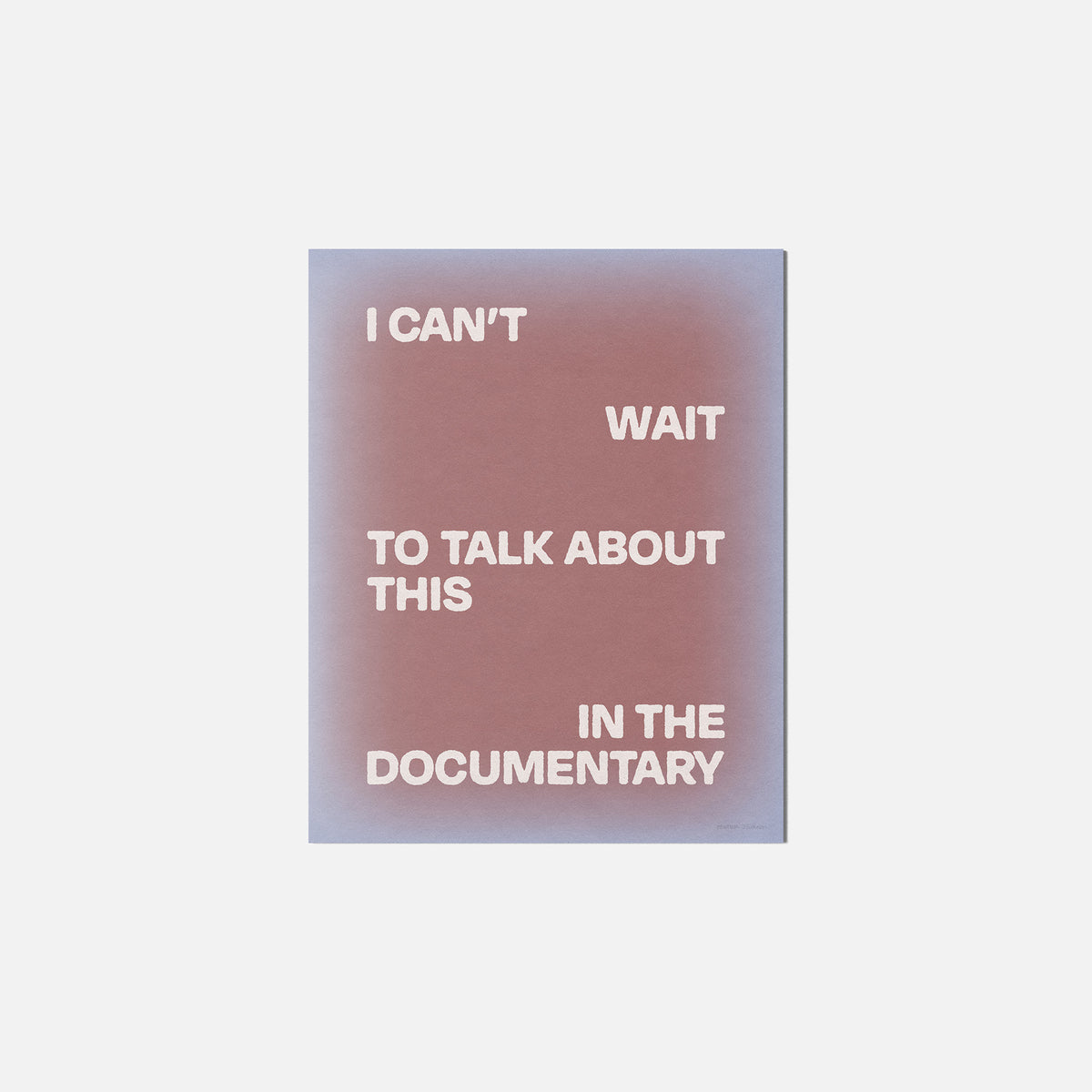 DOCUMENTARY PRINT