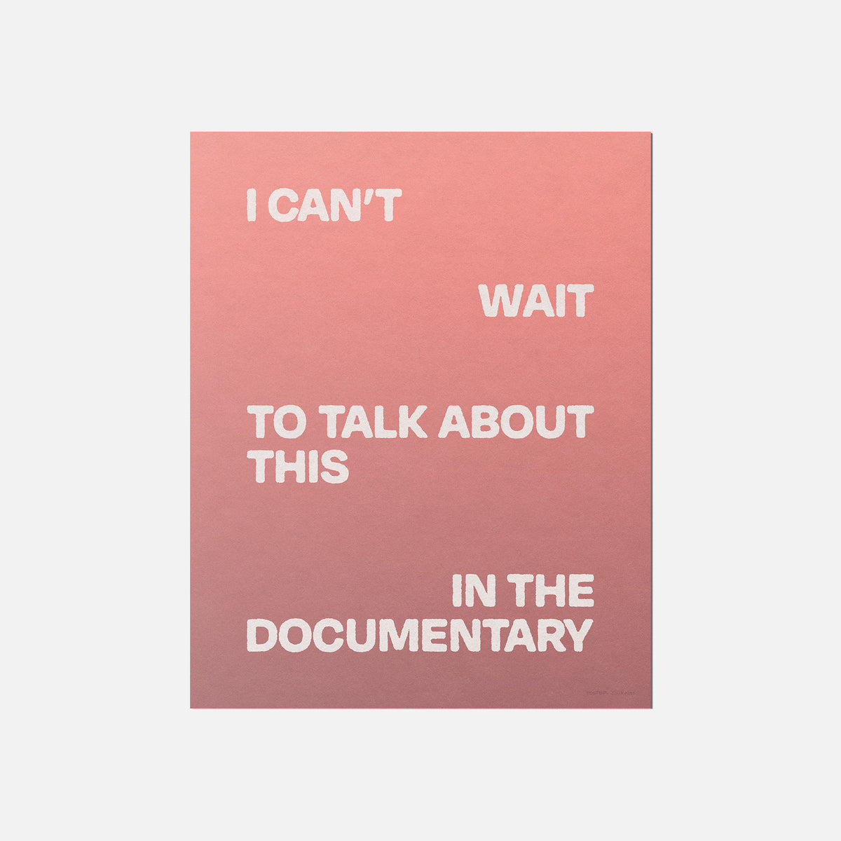DOCUMENTARY PRINT