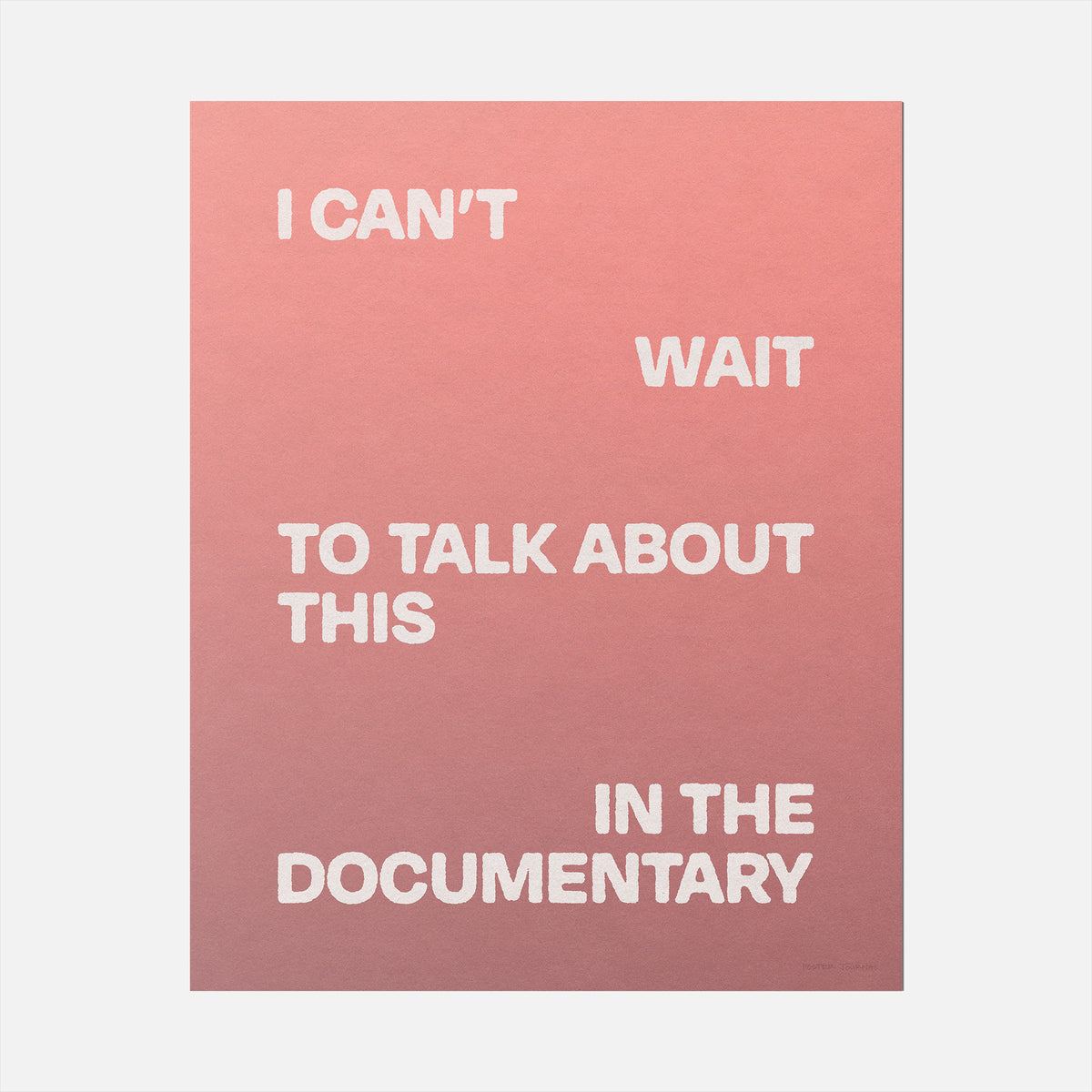 DOCUMENTARY PRINT