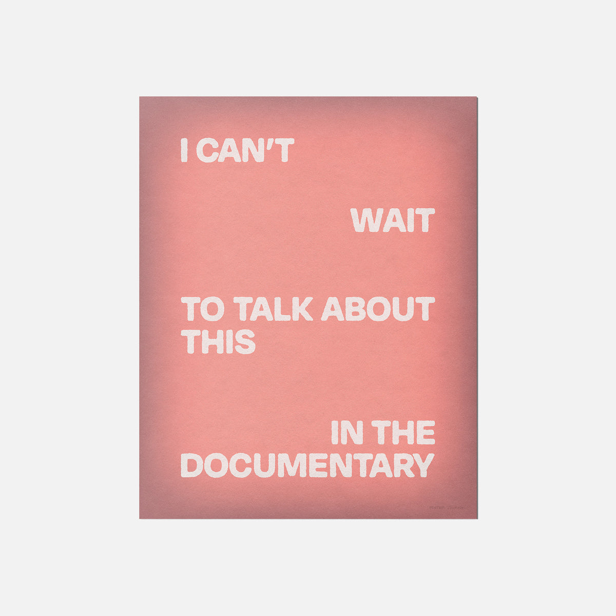 DOCUMENTARY PRINT