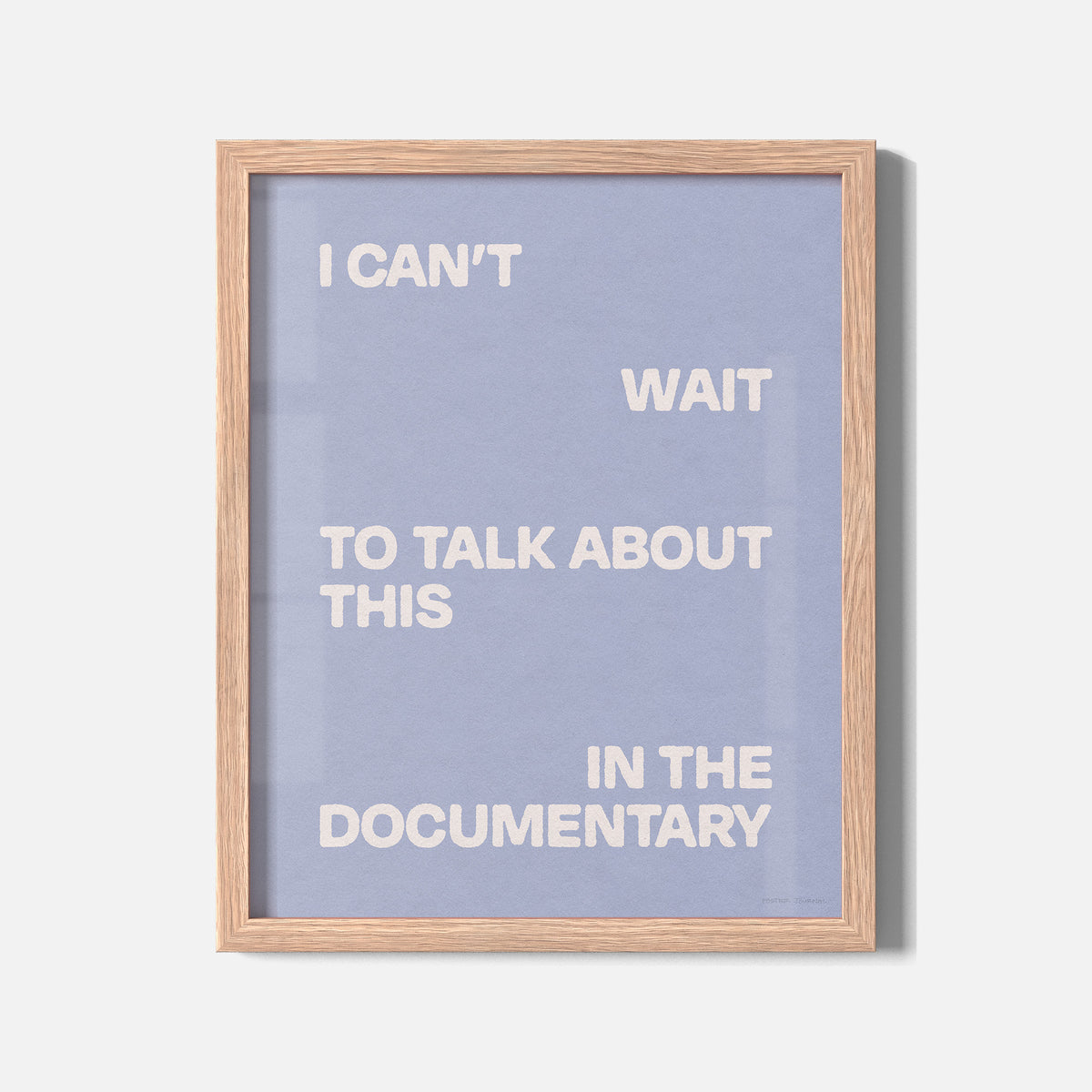 DOCUMENTARY PRINT