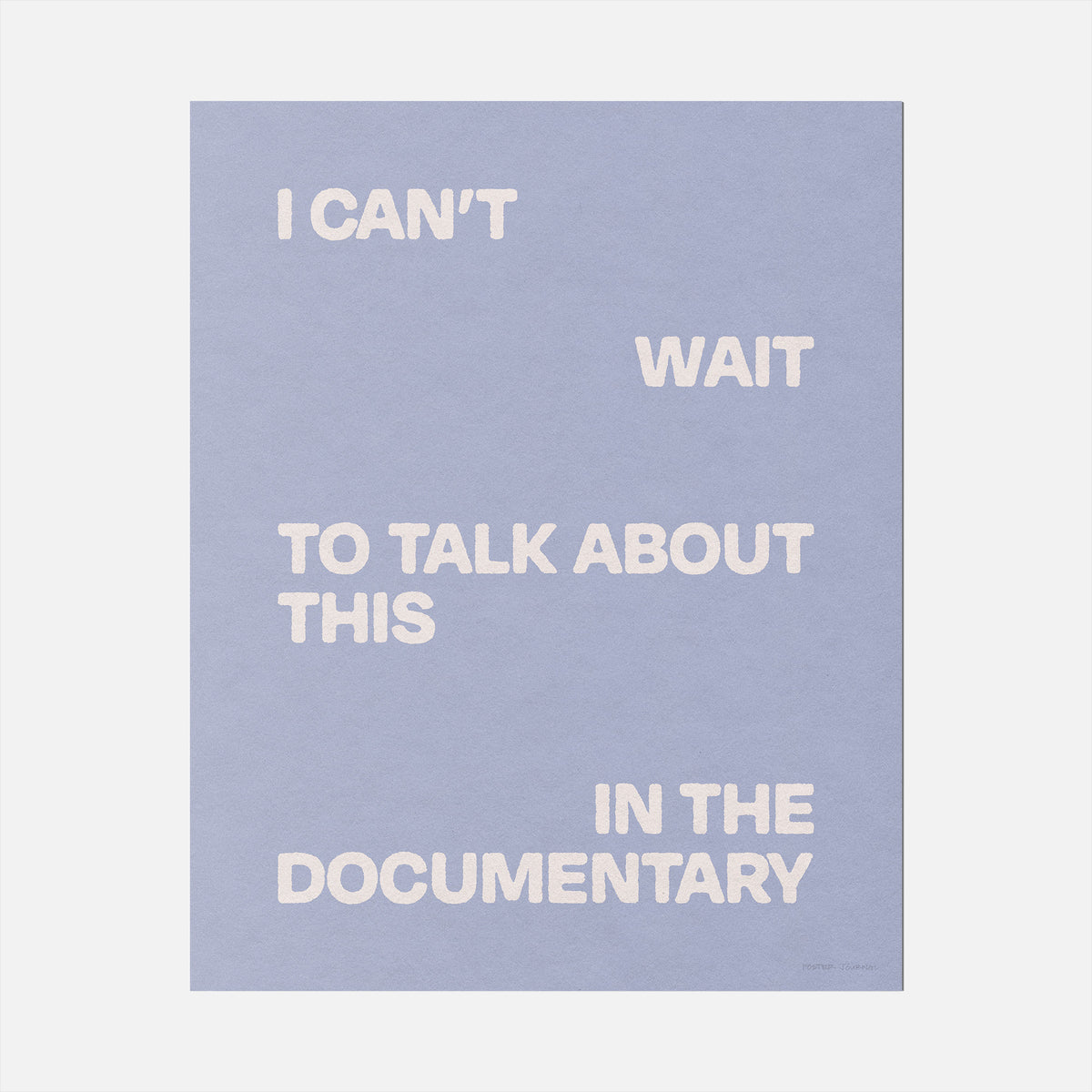 DOCUMENTARY PRINT