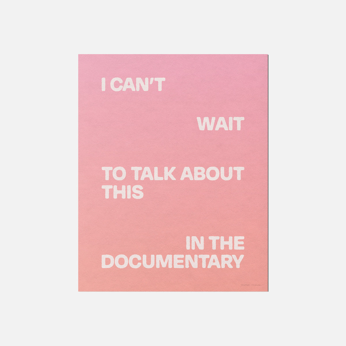 DOCUMENTARY PRINT