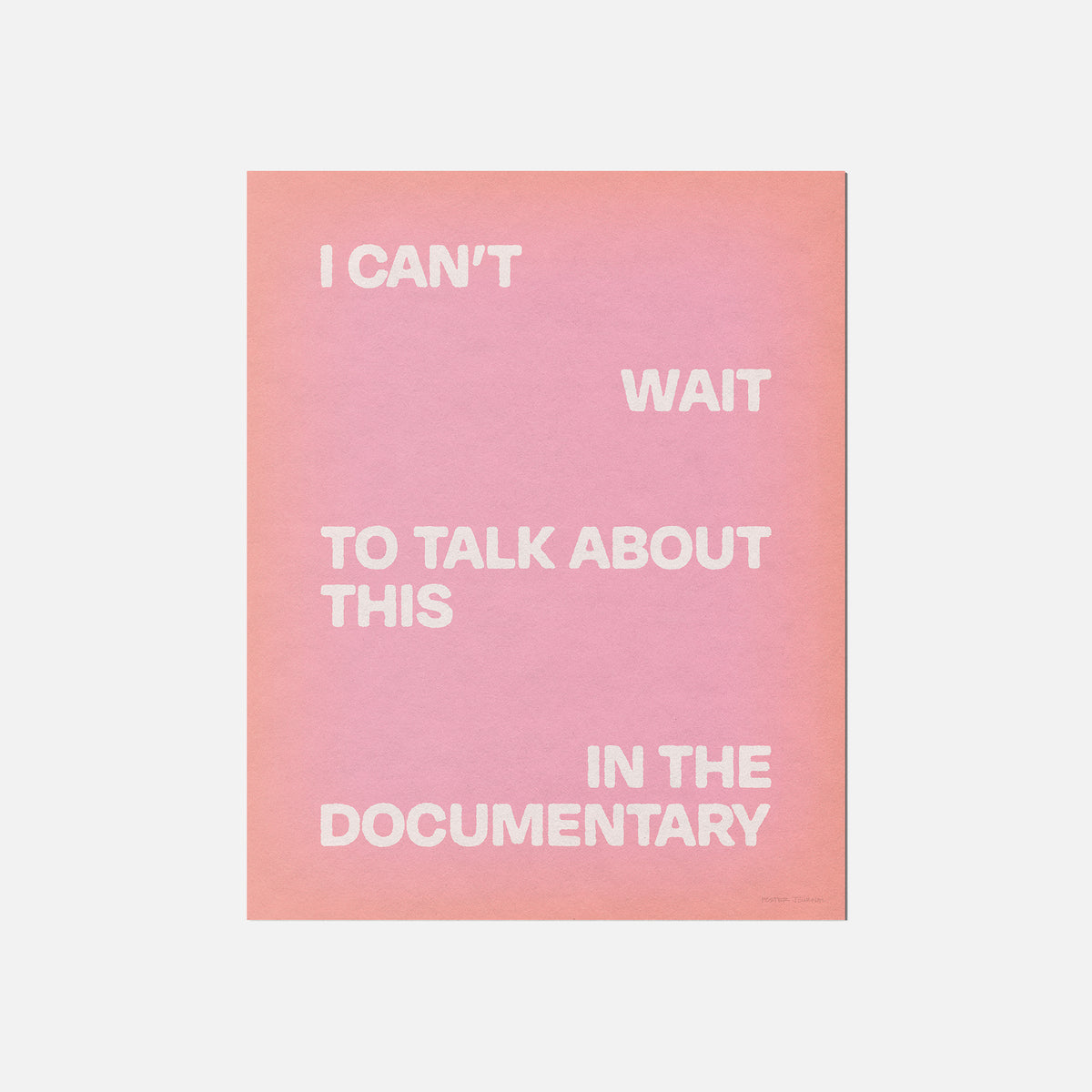 DOCUMENTARY PRINT