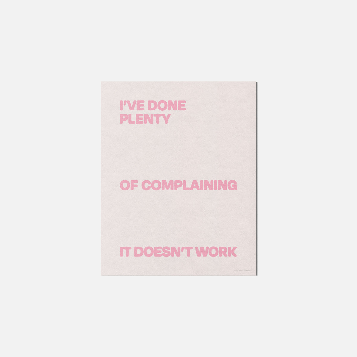 DOESNT PRINT