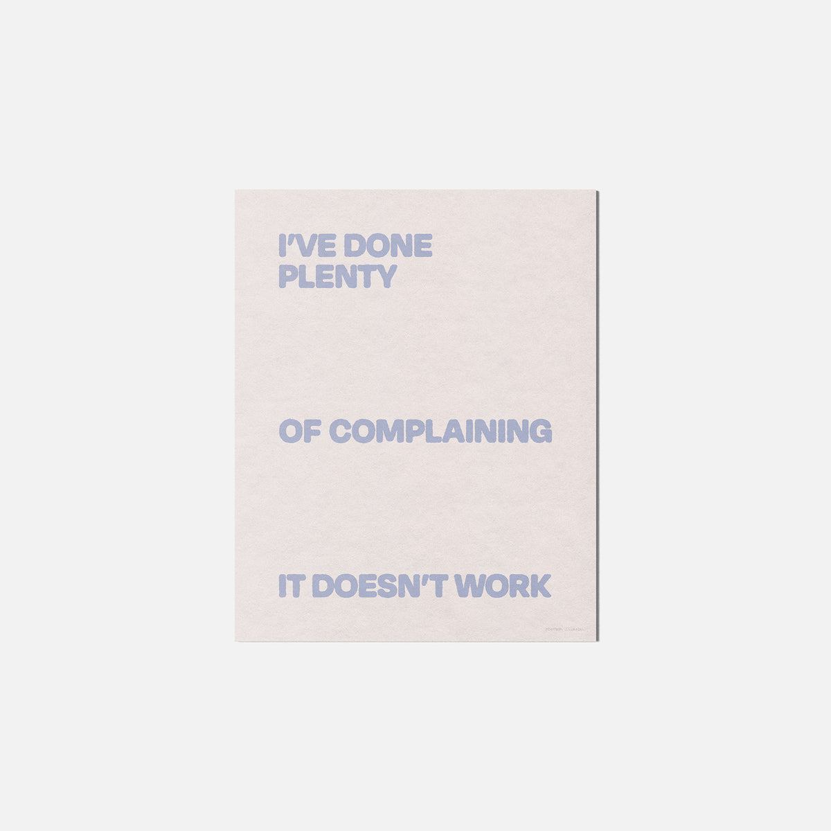 DOESNT PRINT